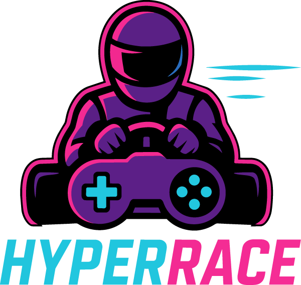 HyperRace Logo White BG