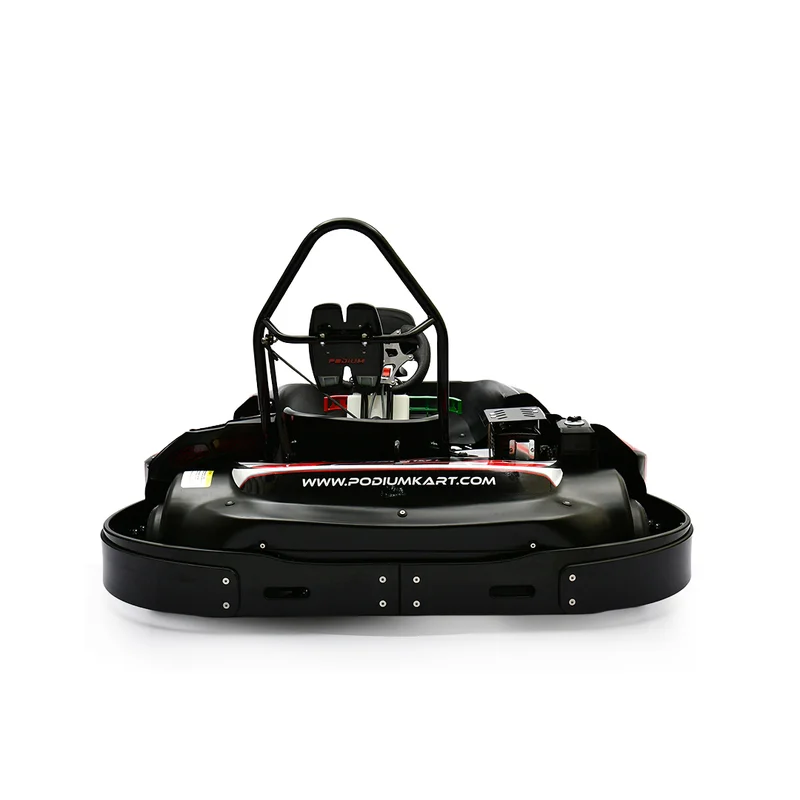 Podium Kart pro rental go-kart front profile