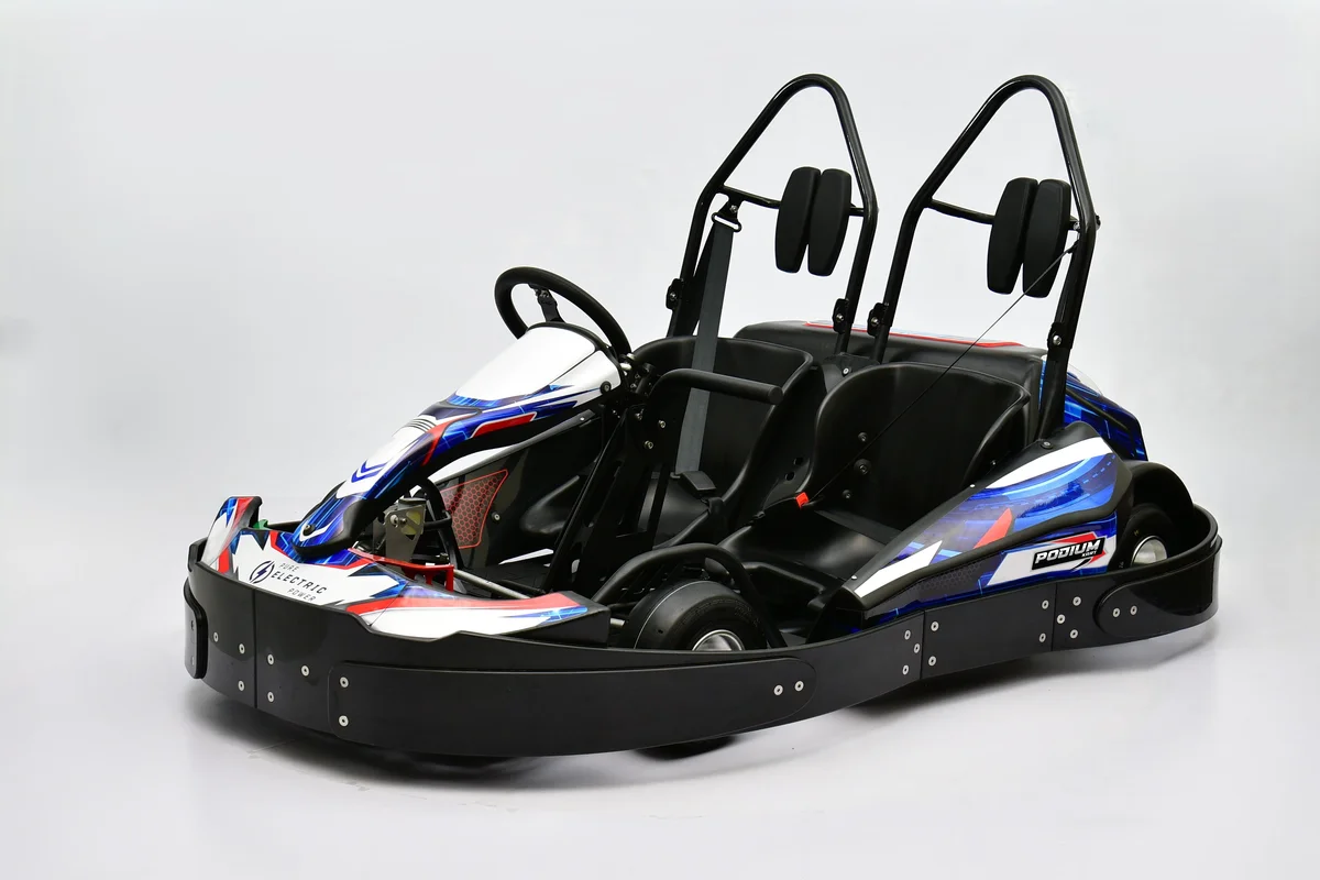 Podium Kart heavy-duty rental chassis structure