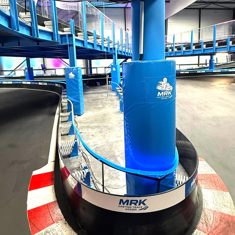 Pulse Track - LED integrated commercial go kart track design